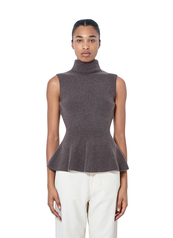 Photo: RÓHE Sculptural Sleeveless Knitted Top