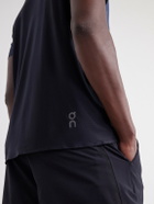 On - Performance-T Stretch Recycled DryTec™ and Mesh T-Shirt - Blue