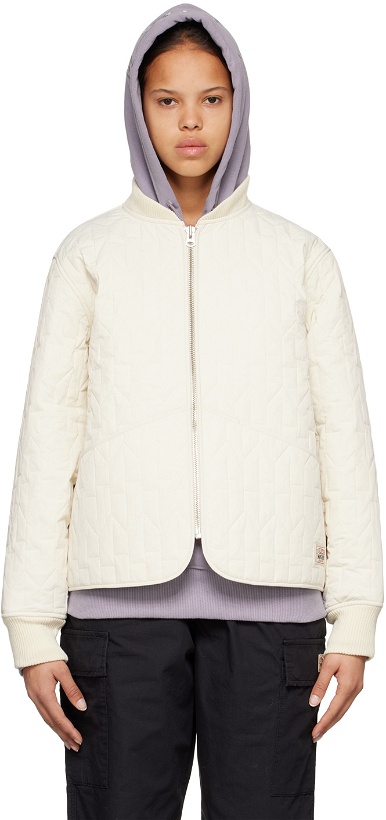 Photo: Stüssy Off-White S Quilted Jacket