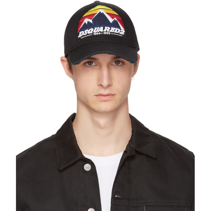 Photo: Dsquared2 Black Mountains Logo Cap