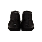 Kenzo Black Leather Kusco Boots