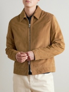 Mr P. - Suede Coach Jacket - Brown