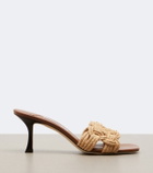Jimmy Choo Chara raffia mules