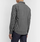 Faherty - Everyday Button-Down Collar Checked Stretch-Cotton Shirt - Gray