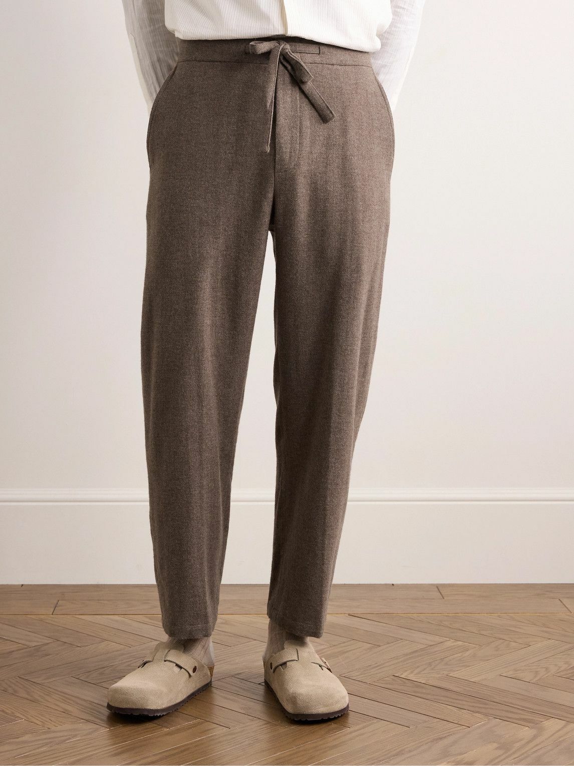 美品 De bonne facture 紐付きのスラックス 美品 De bonne facture 紐付きのスラックス