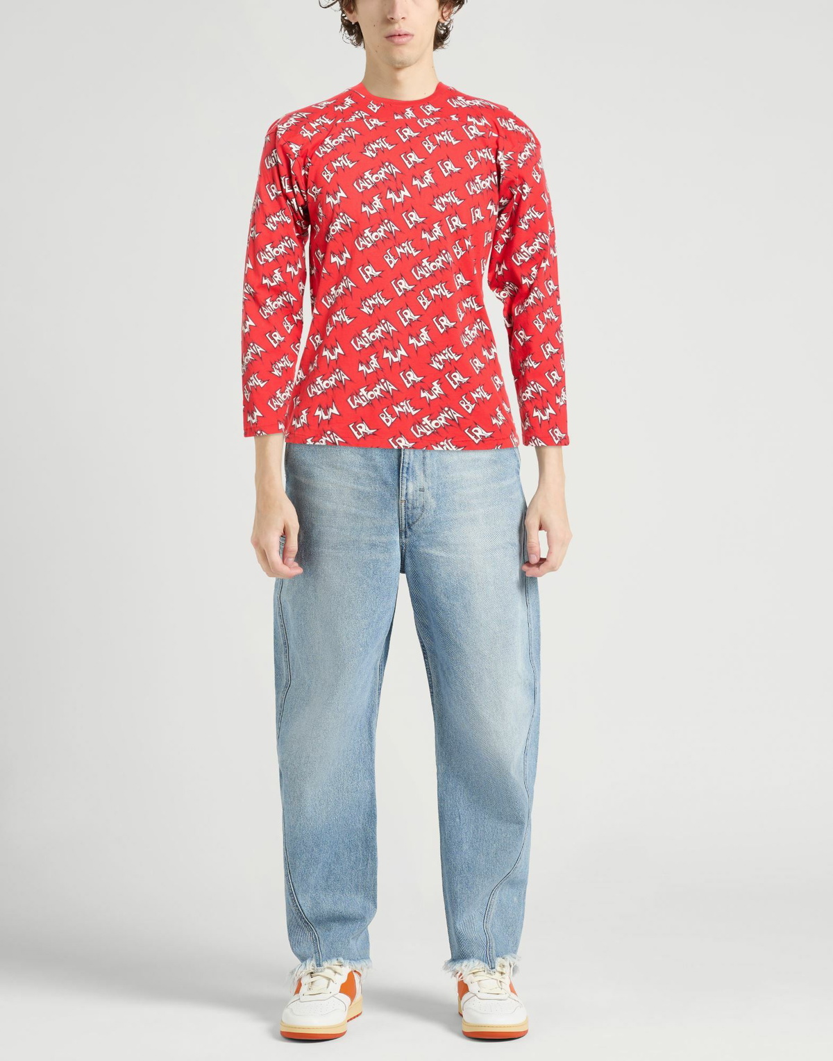 Erl Mens T-shirt in Red