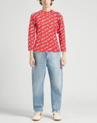 Erl Mens T-shirt in Red