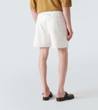 Auralee Cotton Oxford shorts