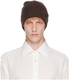 TOM FORD Brown Cashmere Beanie