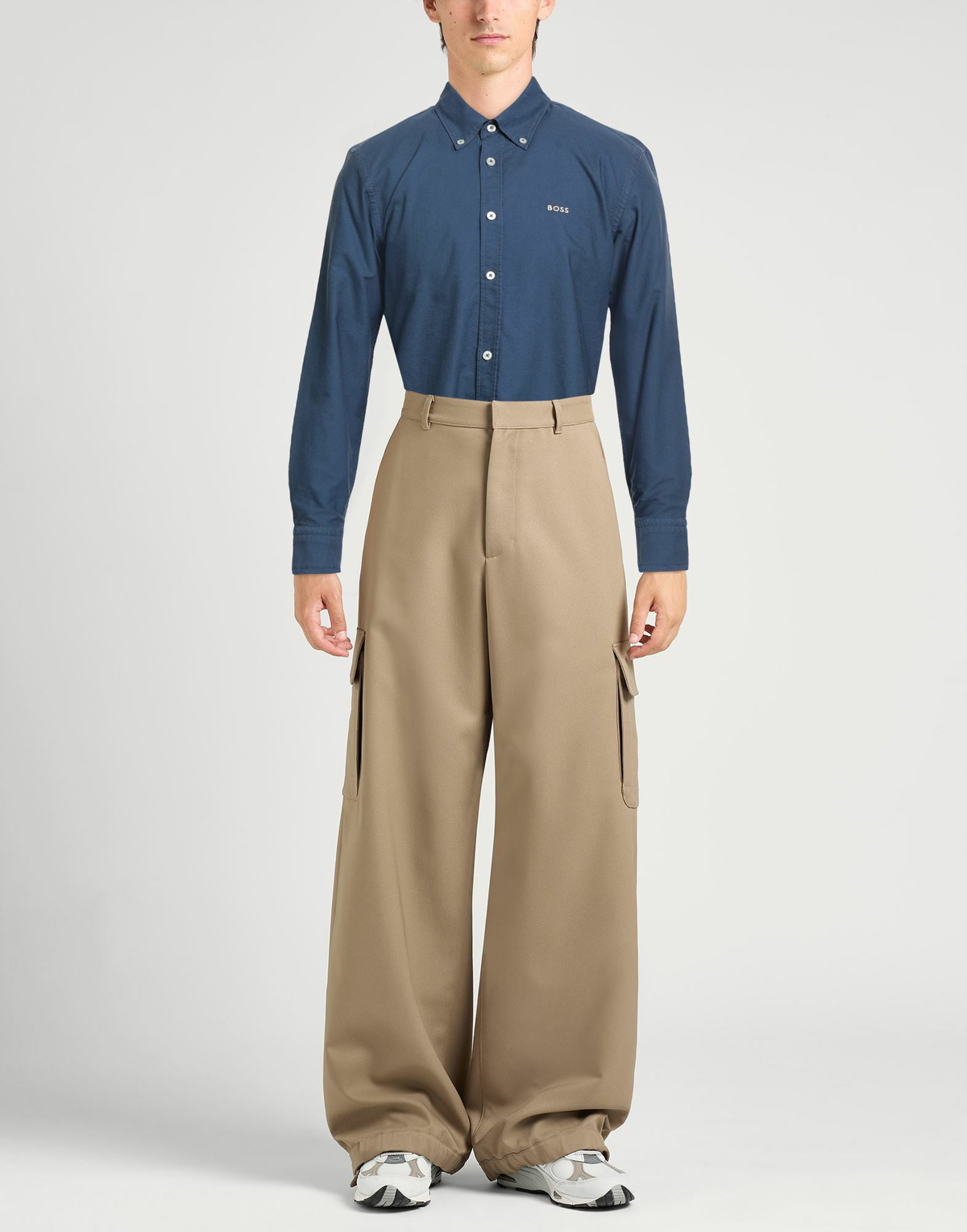 Boss Mens Shirt in Navy
