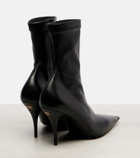 Balenciaga Avenue 90 leather ankle boots