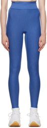 Outdoor Voices Blue Thrive 7/8 Leggings