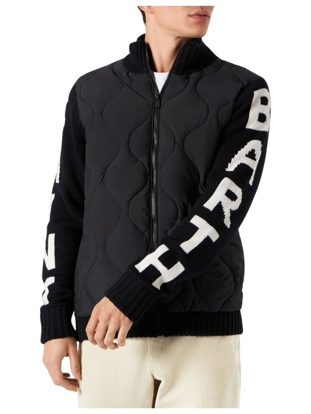 Photo: MC2 Saint Barth Man Black Padded Jacket