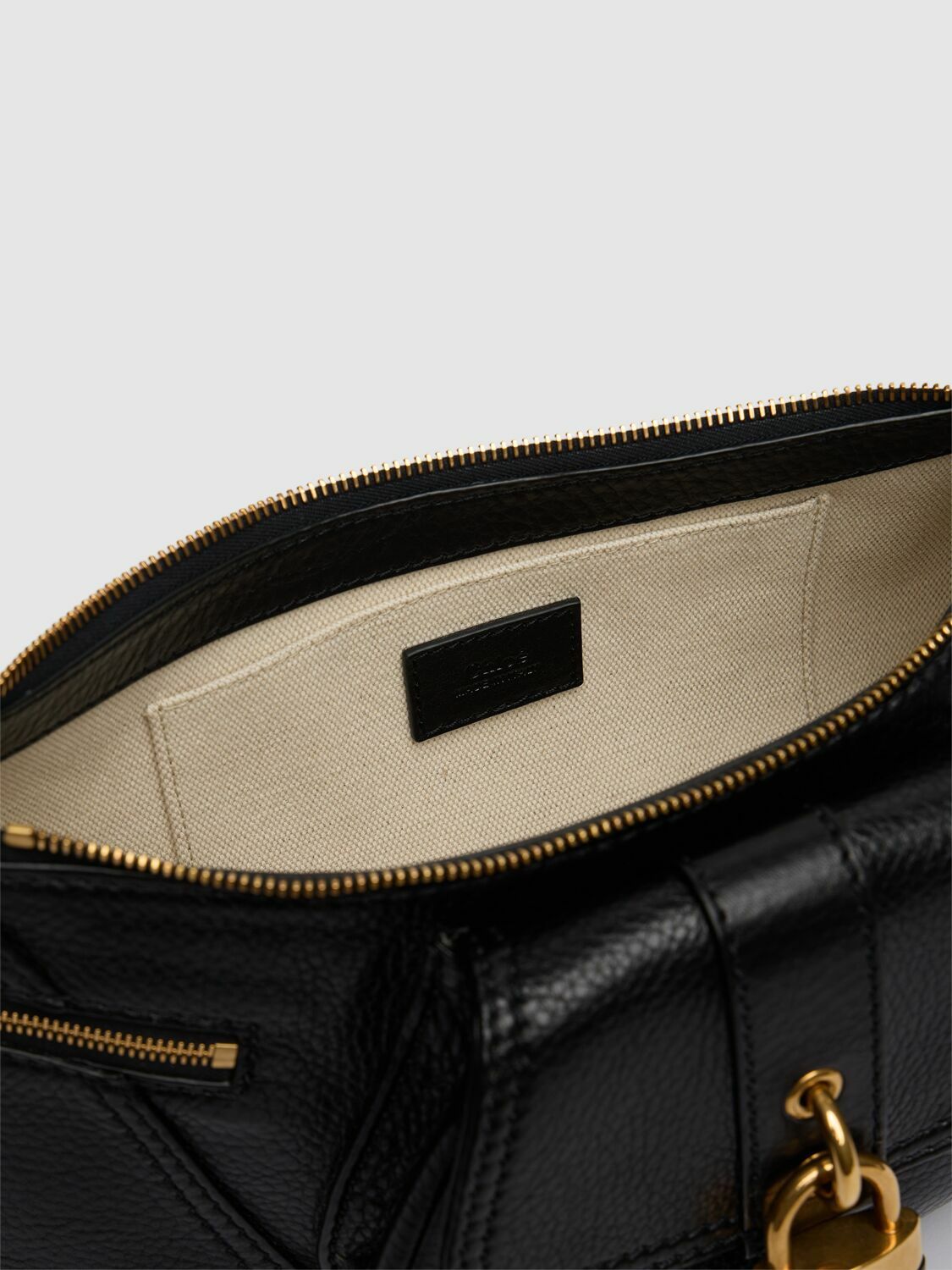 CHLOÉ The 99 Shiny Grained Leather Bag