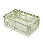 HAY Small Recycled Colour Crate in Mint