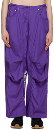 TheOpen Product Purple Lettering Lounge Pants