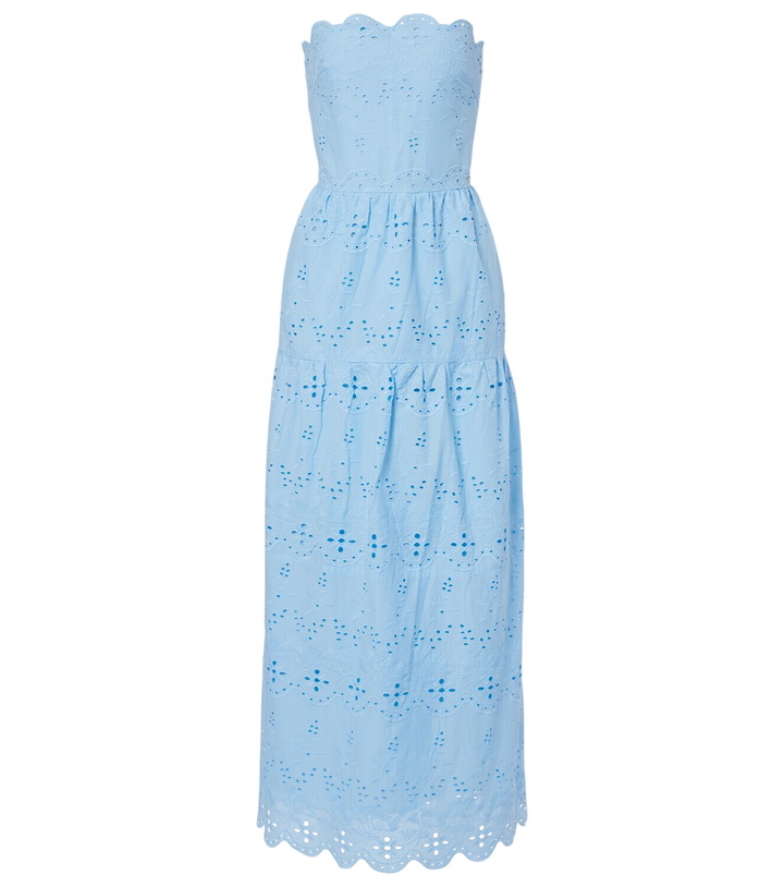 Photo: Melissa Odabash Sophie broderie anglaise cotton maxi dress