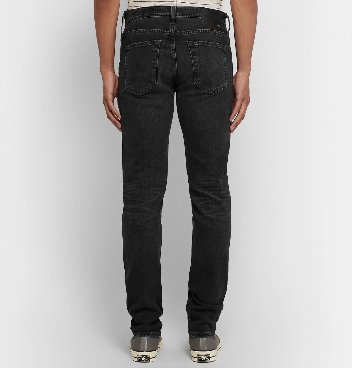 AG Jeans - Tellis Slim-Fit Stretch-Denim Jeans - Black