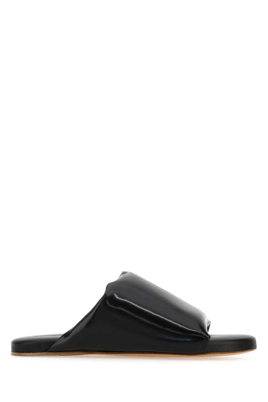 Photo: Bottega Veneta Leather Cushion Sandals