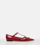 Valentino Garavani Studdy leather ballet flats
