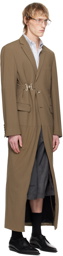 HODAKOVA Brown Suit Coat