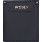 Jacquemus Navy Le Porte Poche Wallet