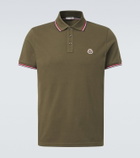 Moncler Logo cotton piqué polo shirt