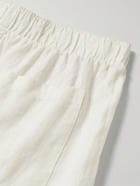 Onia - Home Linen Pyjama Shorts - White