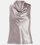 Staud Gesture satin top