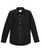 Portuguese Flannel - Lobo Cotton-Corduroy Shirt - Black