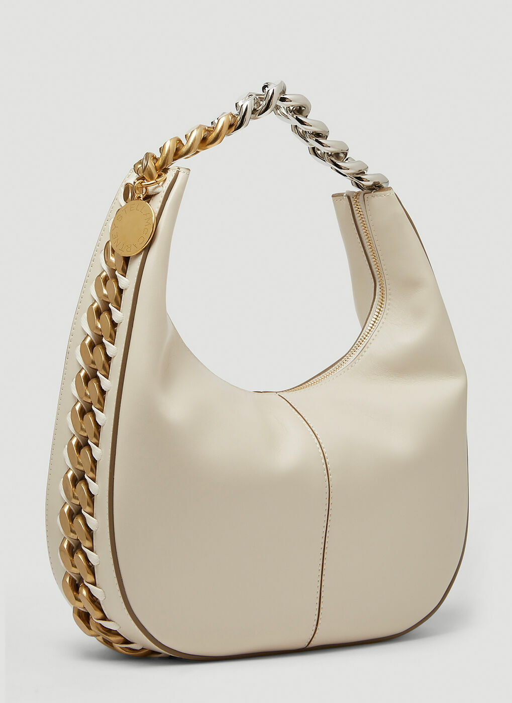 【Stella McCartney】Small hobo Bag alter mat ★関税送料込み New STELLA MCCARTNEY Small Perforated Logo Alter Leather