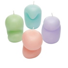 Areaware Goober Candle Mini - Set of 4 in Ba/Ma/La/Da