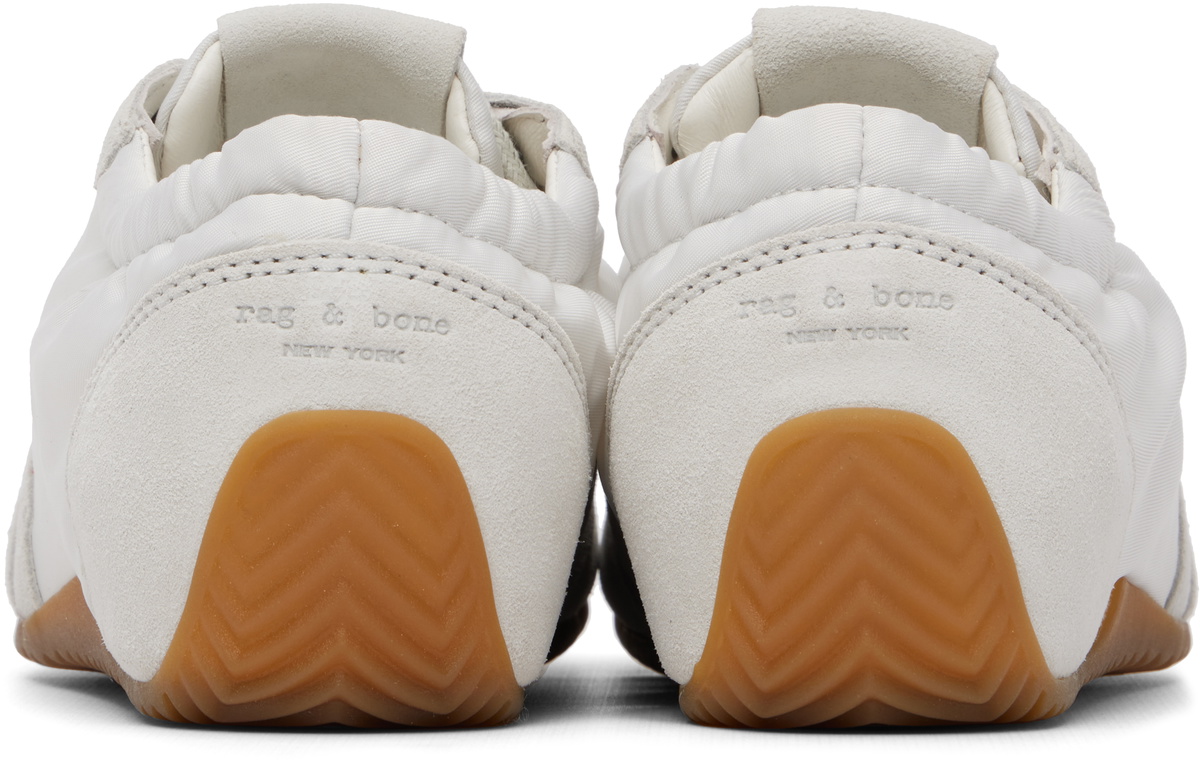 rag & bone White Emilee Ballet Runner Sneakers