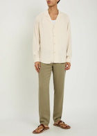 Raith Cami Rayon-blend Shirt Beige