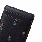 Polo Ralph Lauren Men's Bear MagSafe Card Holder in Navy/Multi Bear