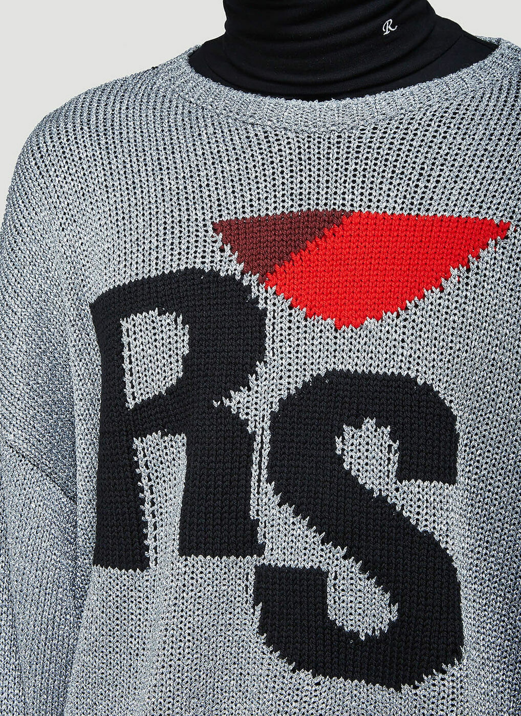 RS Sweater in Grey Raf Simons
