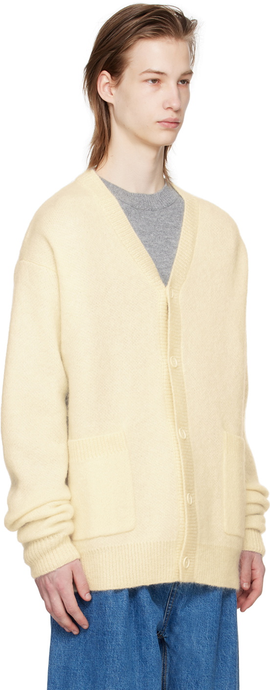 The Frankie Shop Off-White Lucas Cardigan