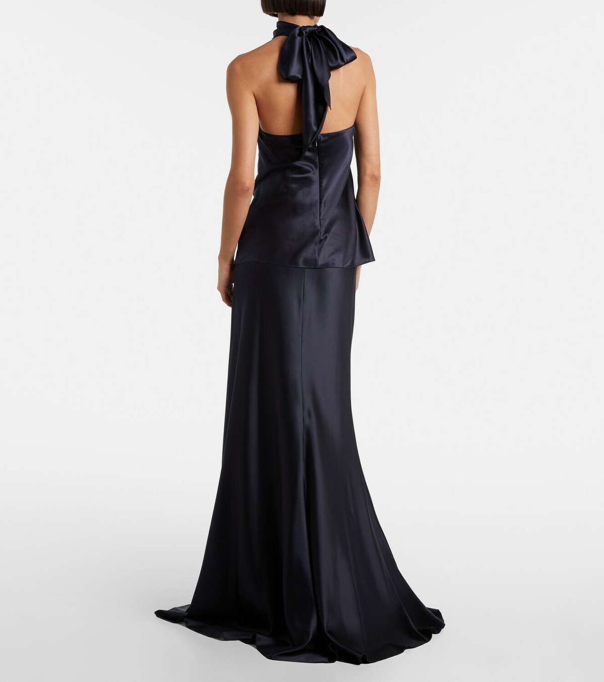 Ralph Lauren Collection Satin maxi skirt