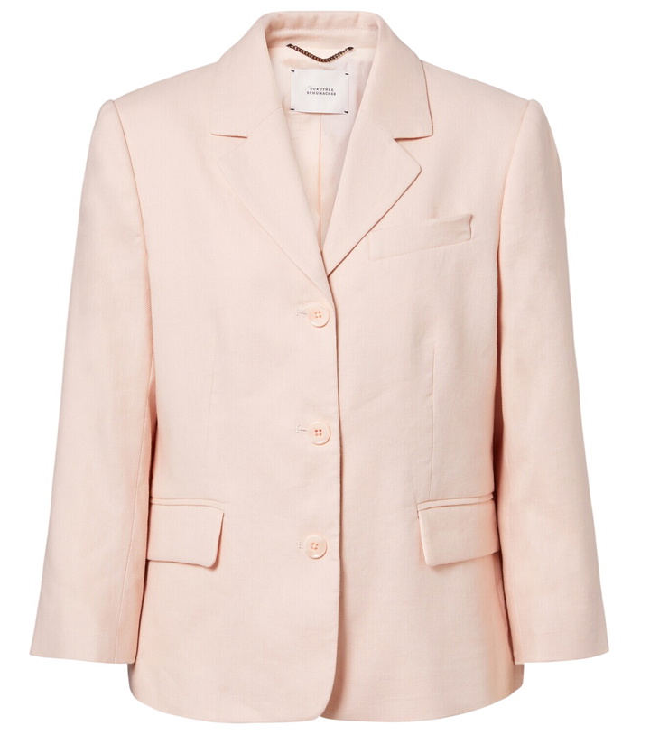Photo: Dorothee Schumacher Casual Sophistication linen and cotton blazer