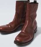 Prada Leather ankle boots