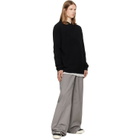 Rick Owens Black Tower Pullover Hoodie