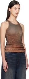 Praying Brown Cheetah Tank Top