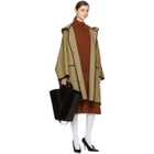 Mackintosh Beige Wool Cape Coat