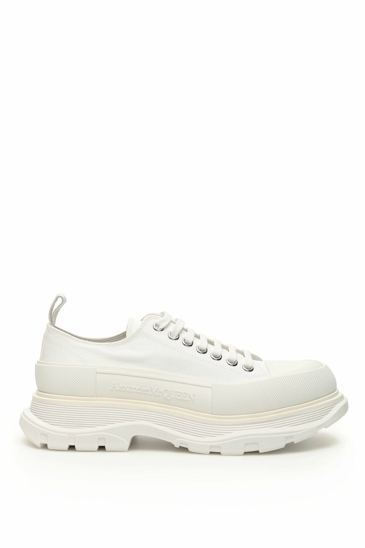 ALEXANDER MCQUEEN tread slick sneakers White Alexander McQueen