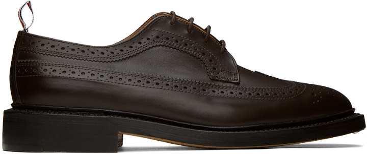 Photo: Thom Browne Brown Classic Longwing Oxfords