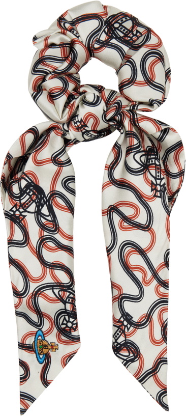 Photo: Vivienne Westwood White Wiggle Large Scrunchie