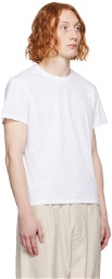 Second/Layer Three-Pack White T-Shirts