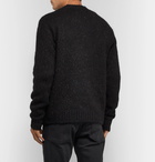 John Elliott - Oversized Donegal Knitted Cardigan - Black