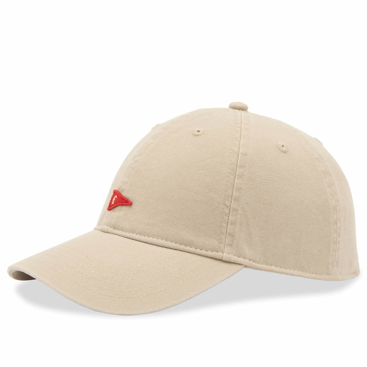 Photo: Foret Men's Flag Washed Cap in Khaki 