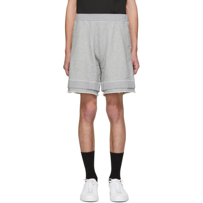 Photo: Dsquared2 Grey Over Fit Shorts